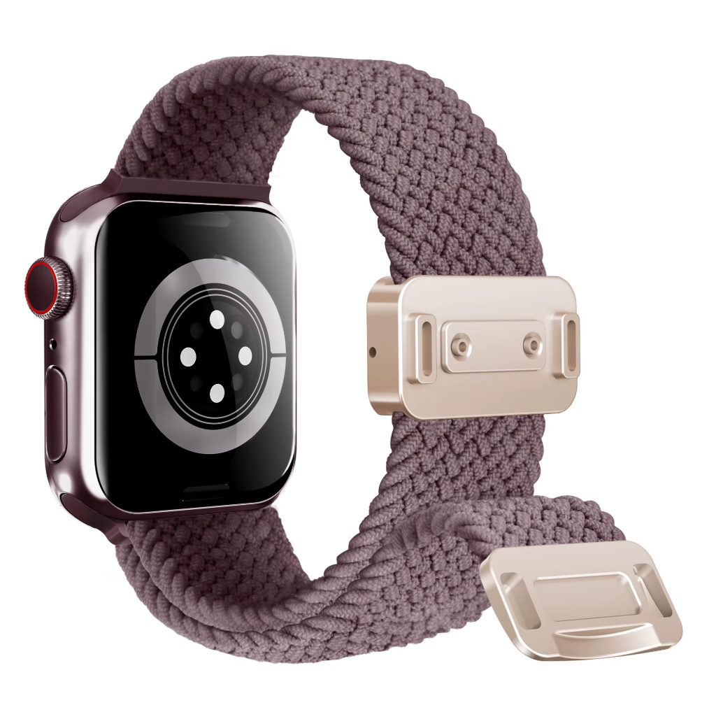 Apple Watch Armband – Weiches Nylon – Violett